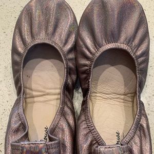 Limited edition Rainbow Bronze Storehouse Flats